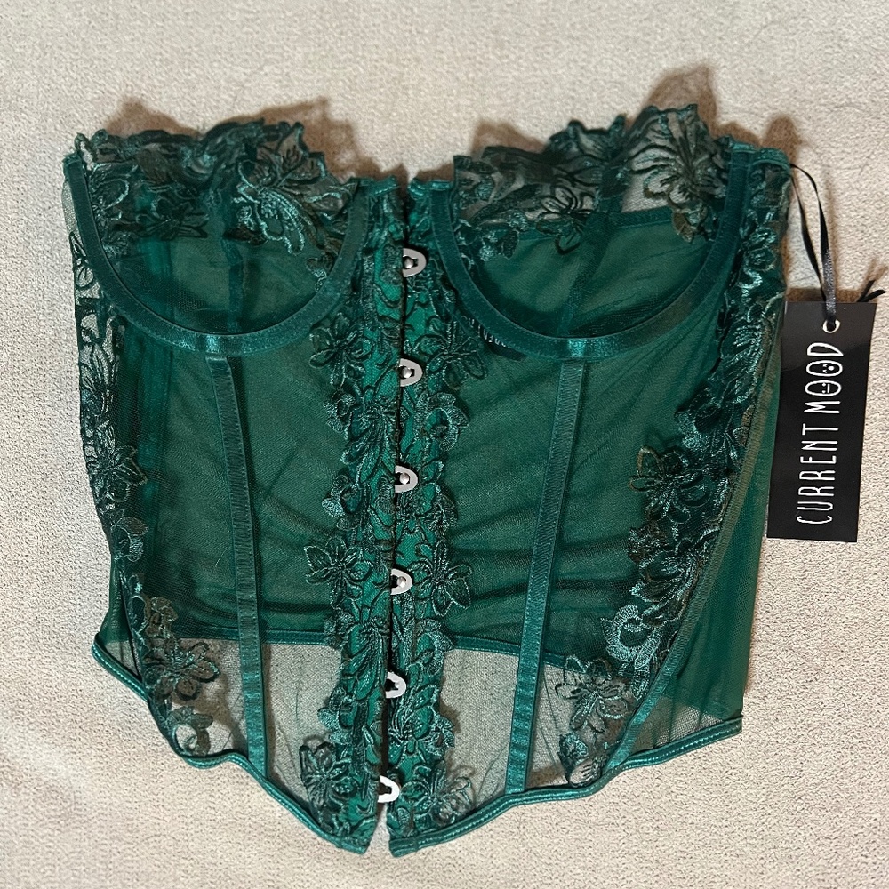 Dolls Kill Corset and panty set